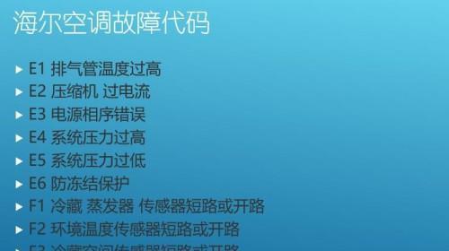 志高空调显示E4故障及维修方法（解读志高空调显示E4故障的原因与解决办法）  第3张