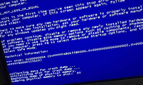 电脑蓝屏白字怎么回事？如何快速解决电脑蓝屏问题？  第3张